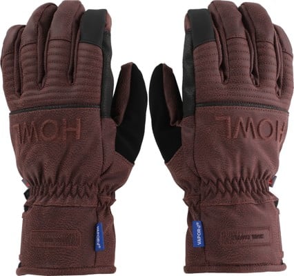 Howl Sexton Gloves - maroon - view large