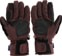 Howl Sexton Gloves - maroon - palm