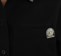 Tactics Women's Crop Button Shirt - (cherries wheels) black - front detail