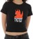 Tactics Women's UR Top Advisor Crop T-Shirt - black - alternate