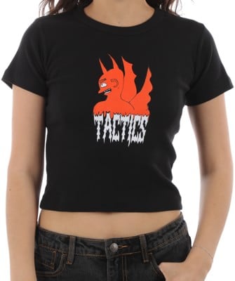 Tactics Women's UR Top Advisor Crop T-Shirt - black - view large