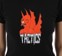 Tactics Women's UR Top Advisor Crop T-Shirt - black - front detail