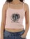 Tactics Women's Cherries Wheels Spaghetti Strap Tank - light pink - alternate
