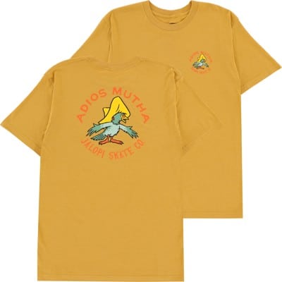 Anti-Hero Adios Mutha T-Shirt - heather mustard - view large