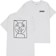 Krooked Moonsmile Raw T-Shirt - ash grey/black