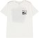 RVCA Horton Panther T-Shirt - antique white - front