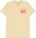 Obey Deeper Exploration T-Shirt - pale yellow - front