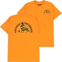 Anti-Hero Rock Dove Fill Pocket T-Shirt - safety orange/yellow-black