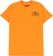 Anti-Hero Rock Dove Fill Pocket T-Shirt - safety orange/yellow-black - front