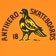 Anti-Hero Rock Dove Fill Pocket T-Shirt - safety orange/yellow-black - reverse detail