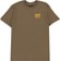 Anti-Hero Stop Pollution T-Shirt - heather army - front