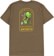 Anti-Hero Stop Pollution T-Shirt - heather army - reverse