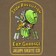 Anti-Hero Stop Pollution T-Shirt - heather army - reverse detail