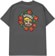 Krooked Krooked MG T-Shirt - charcoal - reverse