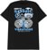 Obey Sonic Vibrations T-Shirt - black - reverse