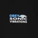 Obey Sonic Vibrations T-Shirt - black - front detail