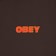 Obey Star T-Shirt - java brown - front detail