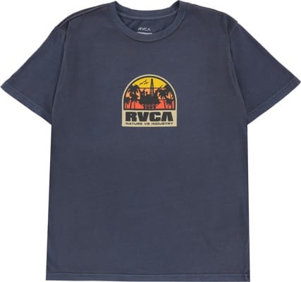 RVCA Bluffset T-Shirt - moody blue - view large