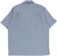 HUF Apollo Striped S/S Shirt - pool blue - reverse