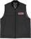 Manastash Patched Logo Work Vest Jacket - black