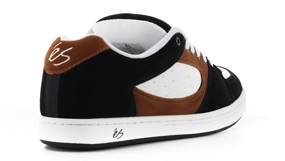 es エスACCEL OG BROWN/BLACK 27cm eS Accel OG Skate Shoes - brown/black/white | Tactics