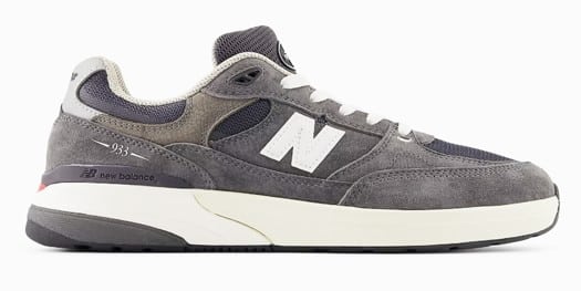 New Balance Numeric 933 Andrew Reynolds Skate Shoes - grey/white - view large