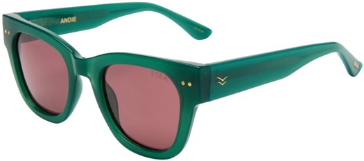 I-Sea Andie Polarized Sunglasses - kale/plum polarized lens - view large