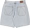 RVCA Women's Crawfrord long II Shorts - ash blue - reverse