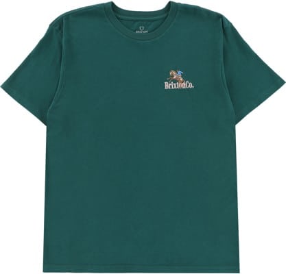Brixton Inwood T-Shirt - deep emerald - view large