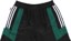 Adidas Football Shorts - black/green/white - alternate front