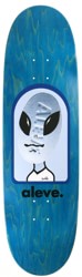 Swim Skateboard Co Aleve 9.1 Egg Shape Skateboard Deck - blue