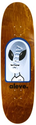 Swim Skateboard Co Aleve 9.1 Egg Shape Skateboard Deck - brown - view large