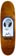 Swim Skateboard Co Aleve 9.1 Egg Shape Skateboard Deck - brown