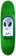 Swim Skateboard Co Aleve 9.1 Egg Shape Skateboard Deck - green