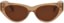 I-Sea Carly Polarized Sunglasses - taupe glitter/brown polarized lens - front