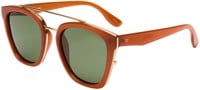 I-Sea Chloe Polarized Sunglasses - maple/green polarized lens