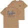Brixton Muskie T-Shirt - dijon worn wash