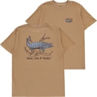 Brixton Muskie T-Shirt - dijon worn wash