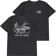 Brixton Muskie T-Shirt - black worn wash
