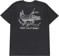 Brixton Muskie T-Shirt - black worn wash - reverse