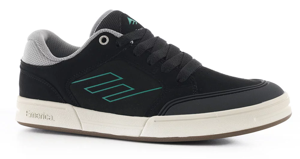 Emerica Heritic Skate Shoes - black/tan | Tactics display picture 3