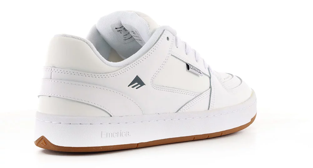 Emerica Mute Skate Shoes - white | Tactics