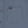 Brixton Charter Organic Cotton Linen Blend S/S Shirt - azure blue - front detail