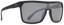Dot Dash Shoey Sunglasses - black satin/silver chrome lens