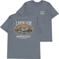 Brixton Layin' Low T-Shirt - basalt