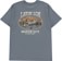 Brixton Layin' Low T-Shirt - basalt - reverse