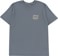 Brixton Layin' Low T-Shirt - basalt - front