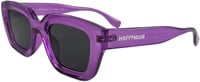 Happy Hour Camden Sunglasses - gloss crystal purple
