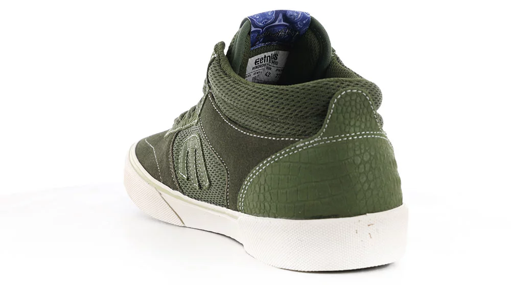 Etnies Windrow Vulc Mid Skate Shoes - (fabiana delfino) green