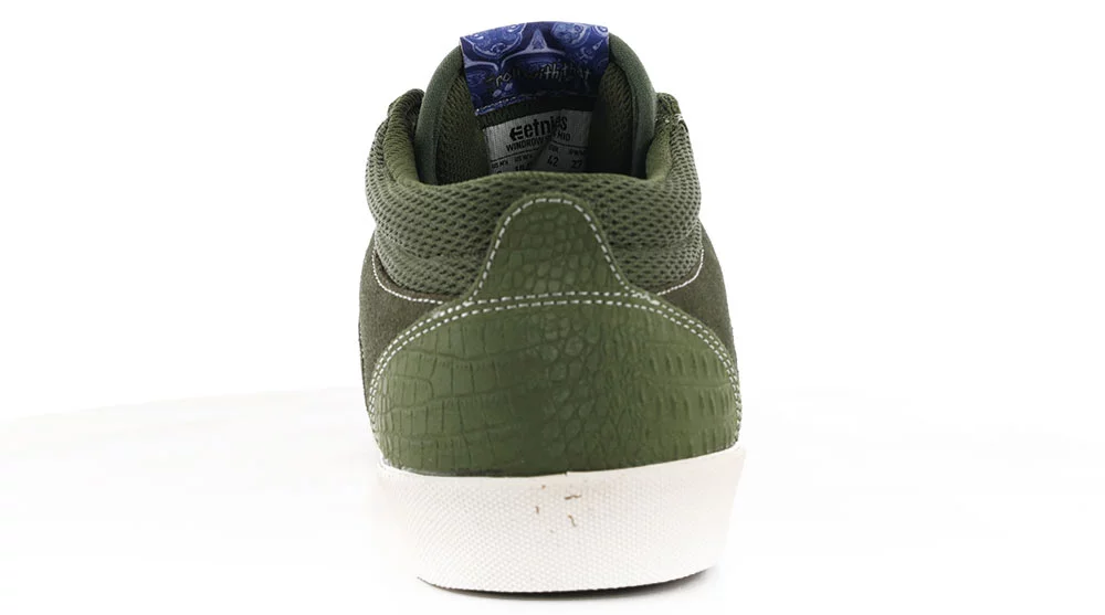 Etnies Windrow Vulc Mid Skate Shoes - (fabiana delfino) green